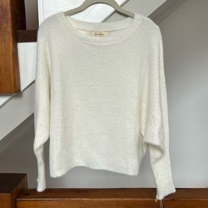 Creamy white sweater